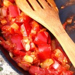sos paprykowo - pomidorowy