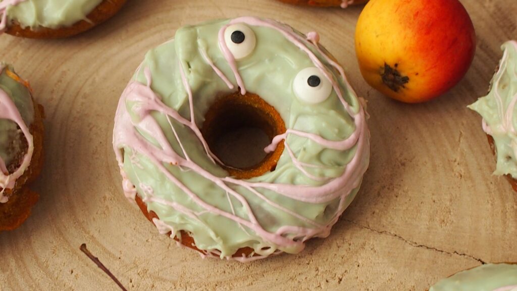 Donuty dyniowe Halloween
