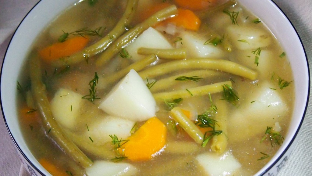 zupa z fasolką szparagową