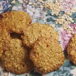 ciastka owsiane z białą czekoladą