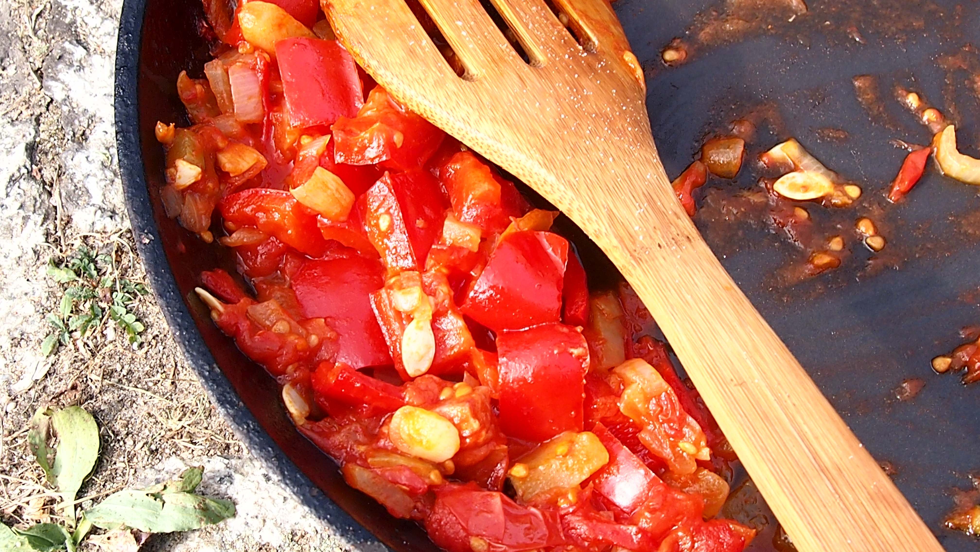 sos paprykowo - pomidorowy