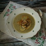 Kremowa zupa z ziemniaków i cukini
