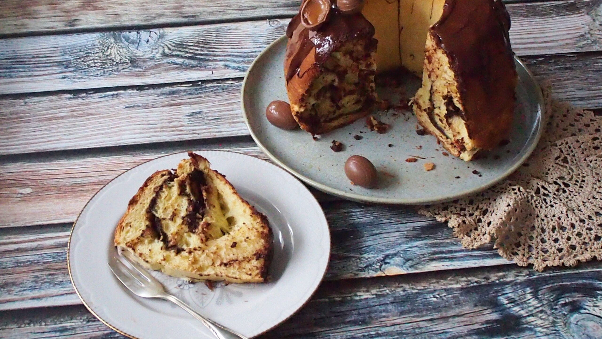 Pomarańczowa babka z czekoladą