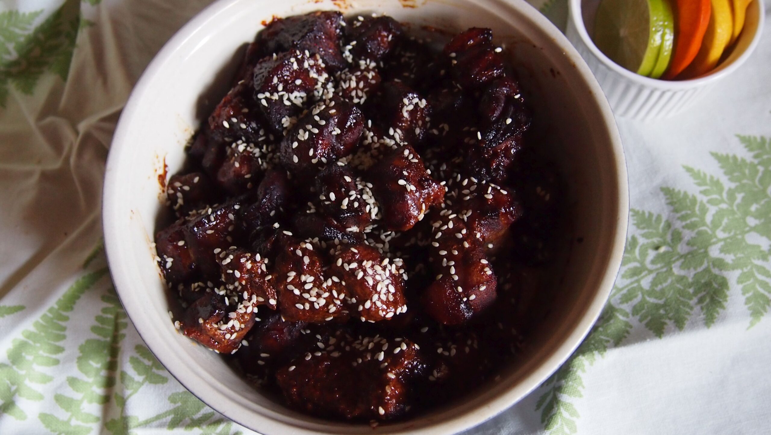 Boczek po koreańsku z piekarnika