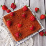 Ciasto truskawkowe całkiem inaczej - bez glutenu, jajek i mleka